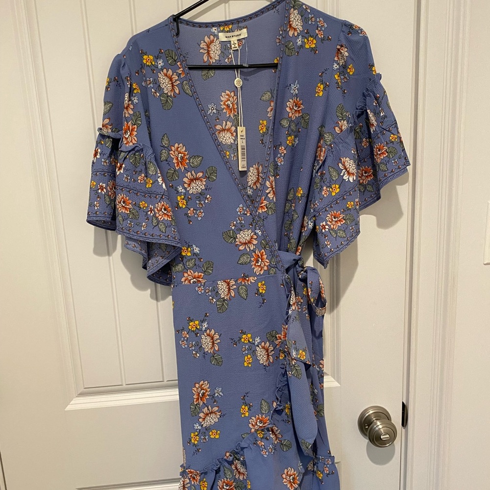 Max Studio Wrap Dress